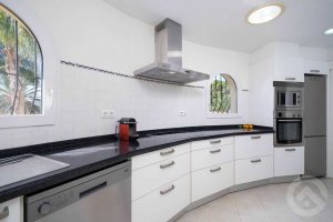 casa rosana with kitchen in a modern villa in moraira costa blanca