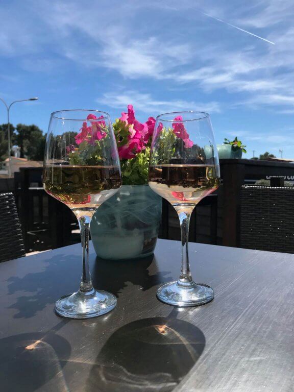 Spaanse wijn met tapas in Moraira