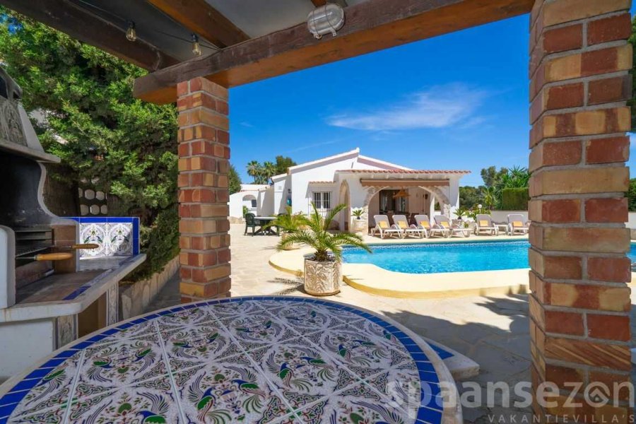 Casa Alicia in Moraira with cozy bbq area