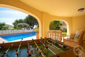 Holiday home Casa Patricia with private with football game and swimming pool in Moraira