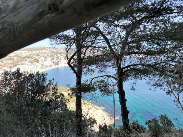 Vanaf de Ifach berg heb je fantastisch uitzicht over Calpe