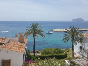 The harbor of Moraira