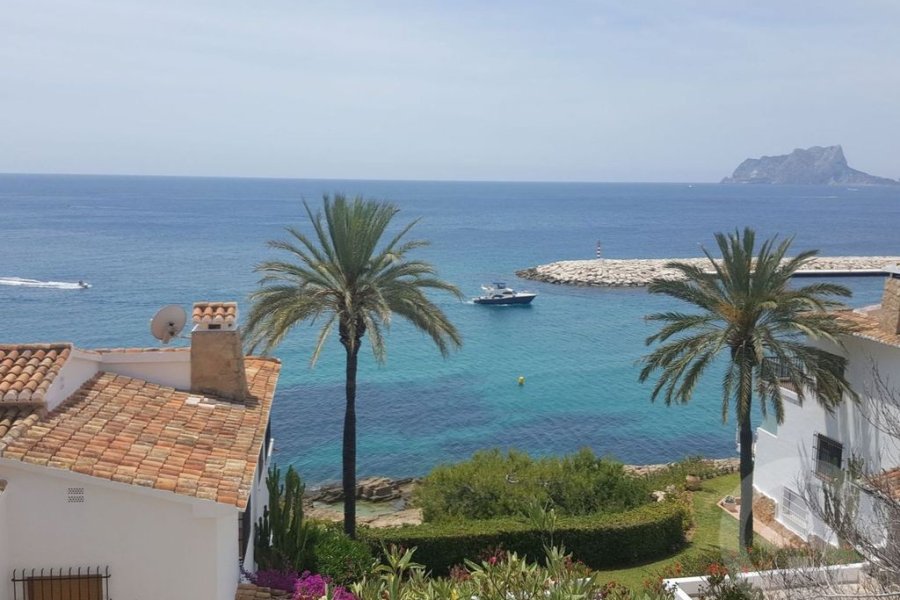 The harbor of Moraira