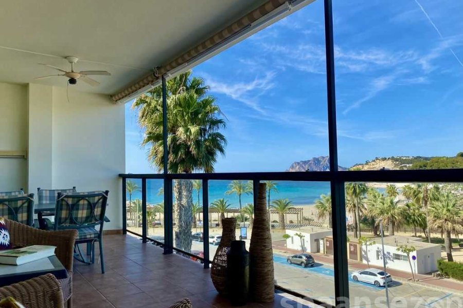 Fantastic sea view from apartment Moraira