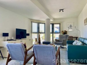 Well furnished living room in Moraira Suites