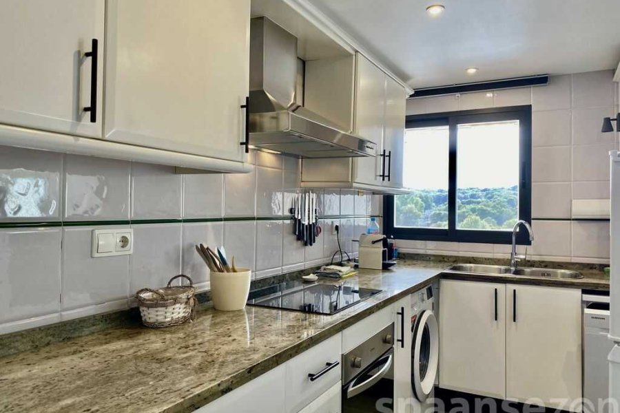 Moraira Suites in the center of Moraira has an open kitchen