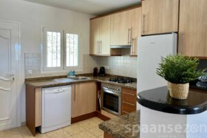 Open kitchen in de the villa