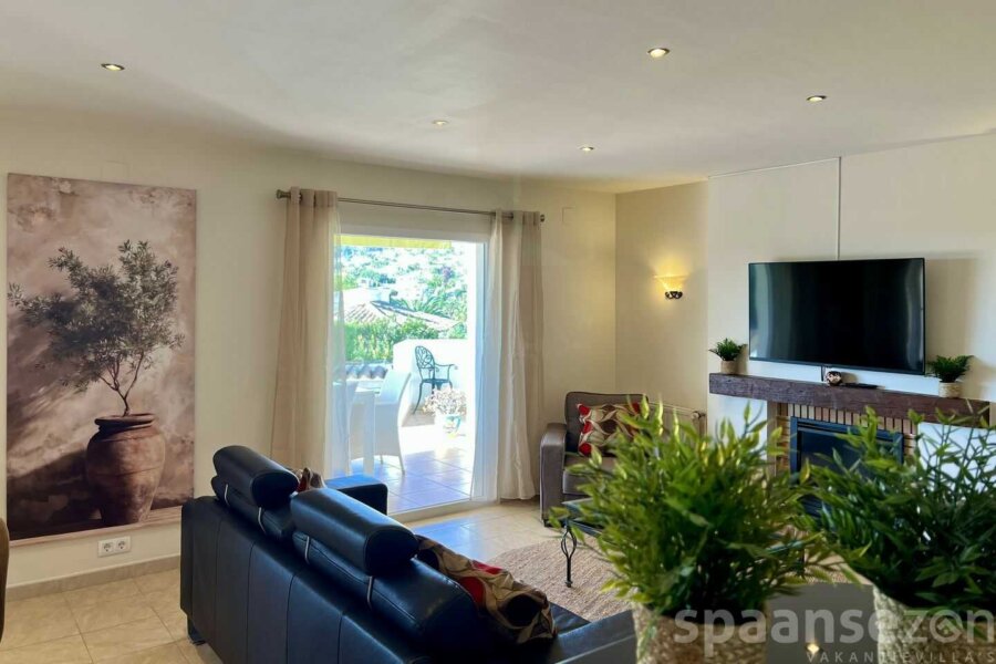 Casa Maia has beautiful mountain views from the living room