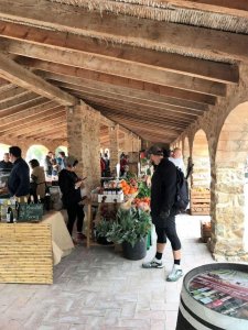 Market in moraira costa blanca
