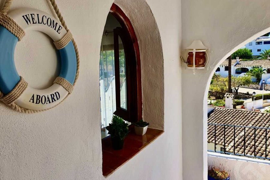 Holiday Home Luciana in Moraira has a cozy balcony on the first floor