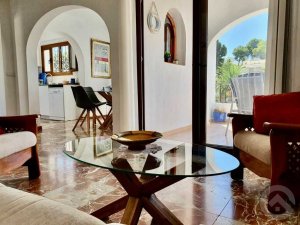 Holiday home Luciana in Moraira with a small cozy living room