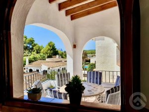Holiday home Luciana in Moraira with on the first floor en large balcony with views