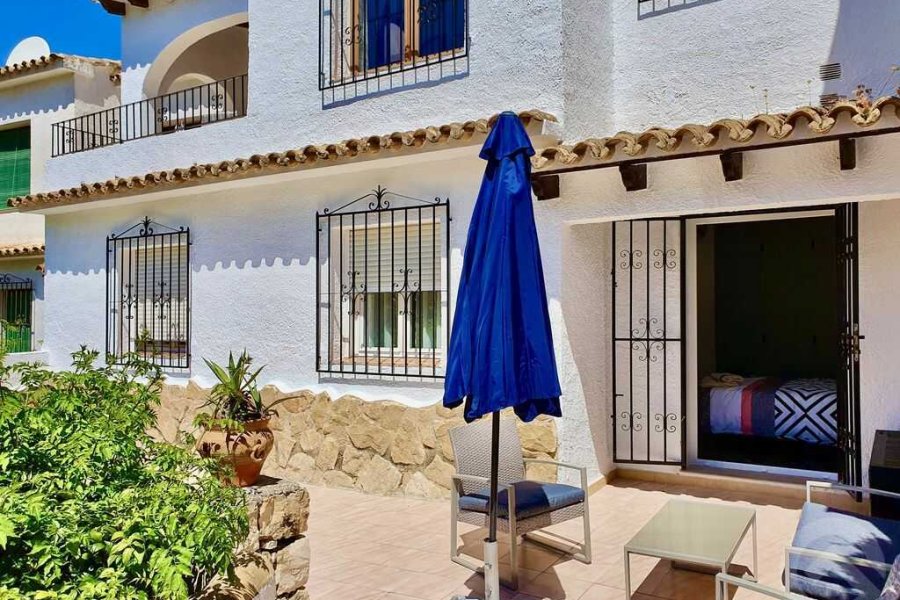 Holiday Home Luciana in Moraira a small garden on the ground floor