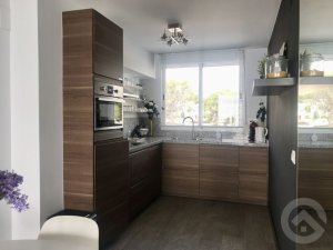 Apartment Delfin in Moraira has an open kitchen with sea views