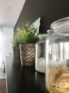 Apartment Delfin in Moraira has an open kitchen with sea views