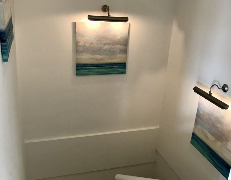Penthouse Moraira with internal stairs to the bedrooms and bathrooms