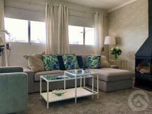 Penthouse Moraira with a light and bright living room