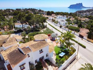 Sea view villa Rosana in Moraira with private pool