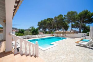 Villa La Serena in Moraira with large garden including luxury furniture