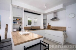Villa La Serena in Moraira with modern open kitchen