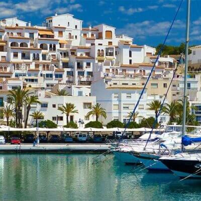Boot verhuur in Moraira aan de Costa Blanca