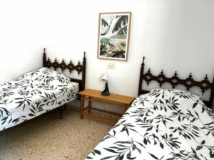 This villa in Benissa has 3 bedrooms with comfortable beds.