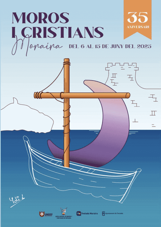 Moros y cristianos in Moraira op 14 en 15 juni 2025