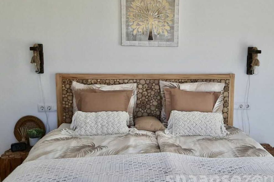 Comfy beds at villa Terramar