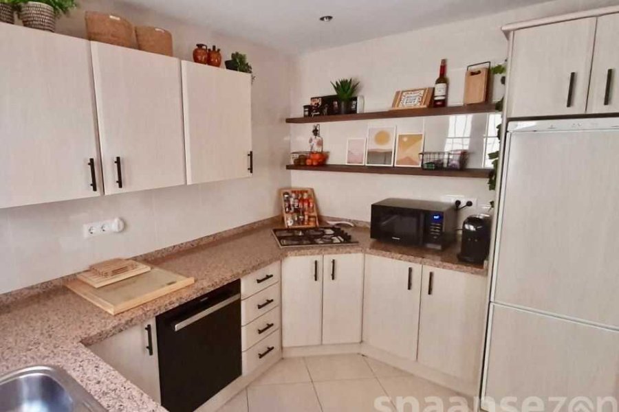 Kitchen inside the house at villa Terramar