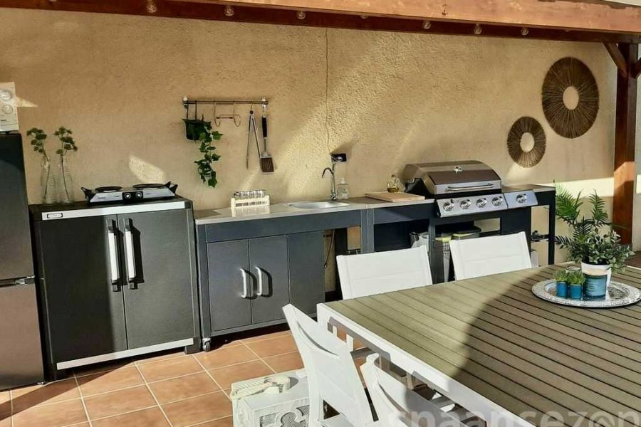 Outdoorkitchen at villa Terramar Benissa Costa
