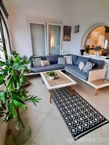 Patio lounge corner Villa Terramar Benissa Costa