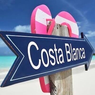Vakantiehuis huren aan de Costa Blanca in Spanje