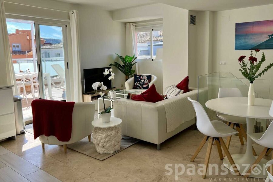 Penthouse Moraira has a fully equipped open kitchen