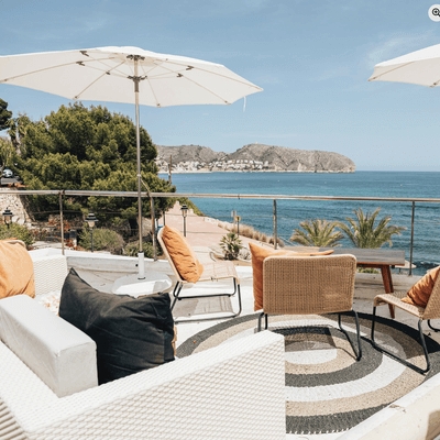 Rooftop bar Cabana by Mesa in Moraira