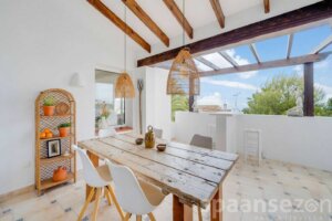 Villa Paraiso in Moraira has a cozy covered terrace off the living room