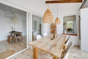 Villa Paraiso in Moraira has a cozy covered terrace off the living room